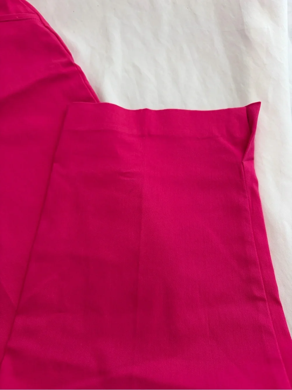 Counterparts Vibrant Hot Pink Straight-Leg Pants Size XL